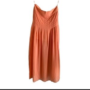 MAEVE Women's Skirt size Large and color Coral.